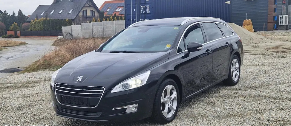 peugeot 508 Peugeot 508 cena 33800 przebieg: 240000, rok produkcji 2012 z Sobótka